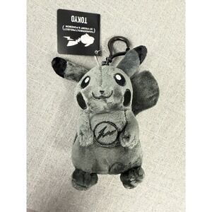 Thunderbolt Project Fragment x Pokemon Pikachu Plush Keychain 2018 w/carabiner